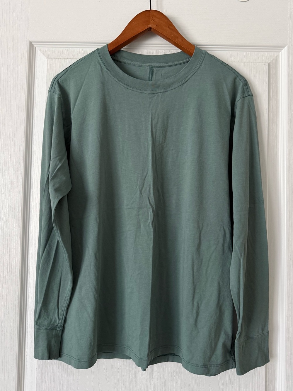 Lululemon All Yours Long Sleeve Shirt Size 10 Tidewater Teal